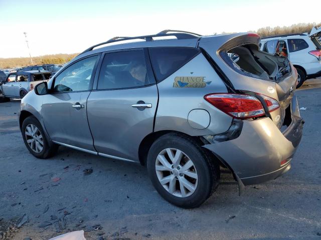 JN8AZ1MU5CW100906 - 2012 NISSAN MURANO S GRAY photo 2