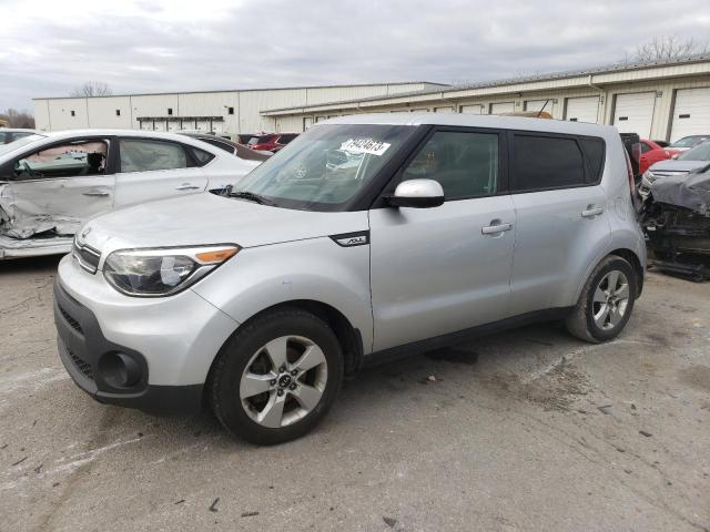 KNDJN2A26K7677498 - 2019 KIA SOUL GRAY photo 1