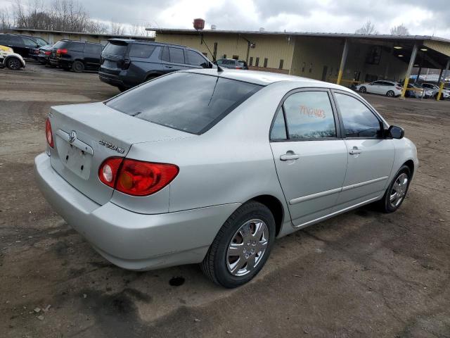 2T1BR32E33C015756 - 2003 TOYOTA COROLLA CE GRAY photo 3