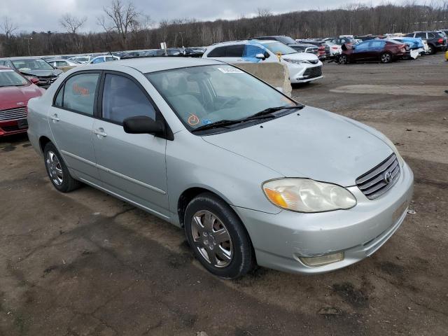 2T1BR32E33C015756 - 2003 TOYOTA COROLLA CE GRAY photo 4