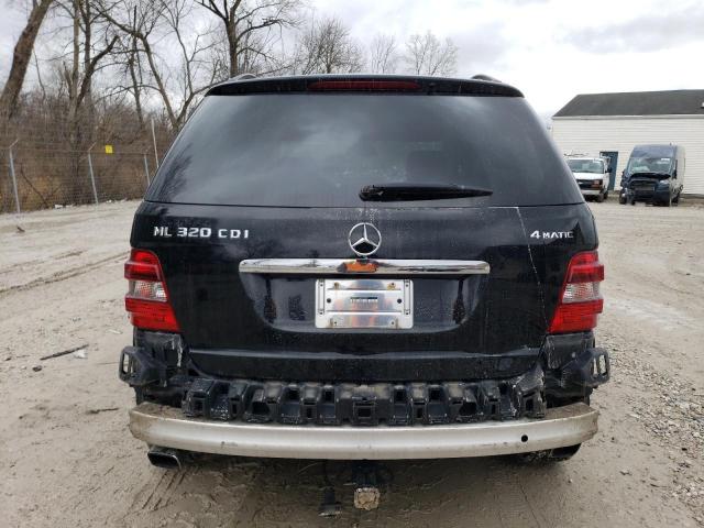 4JGBB22E68A351827 - 2008 MERCEDES-BENZ ML 320 CDI BLACK photo 6