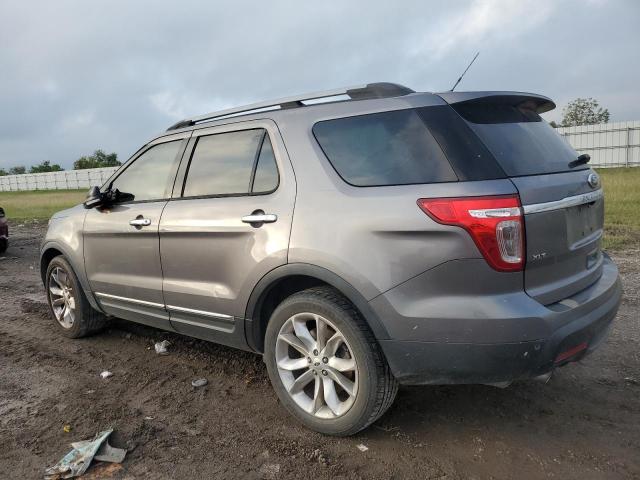 1FM5K7D8XDGB33267 - 2013 FORD EXPLORER XLT GRAY photo 2