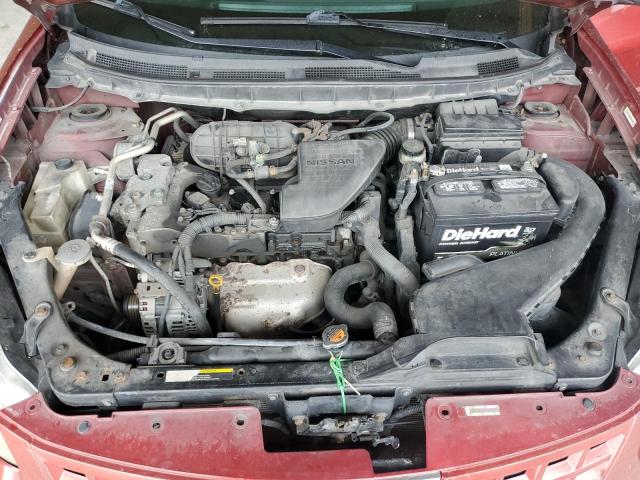 JN8AS58V48W105777 - 2008 NISSAN ROGUE S RED photo 12