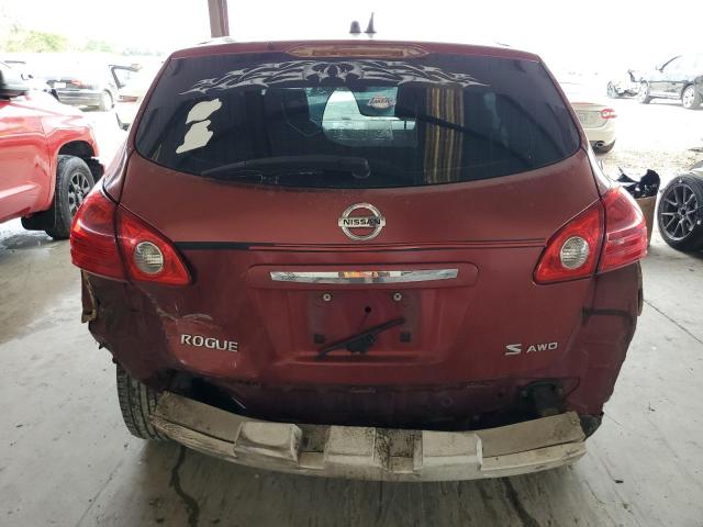 JN8AS58V48W105777 - 2008 NISSAN ROGUE S RED photo 6