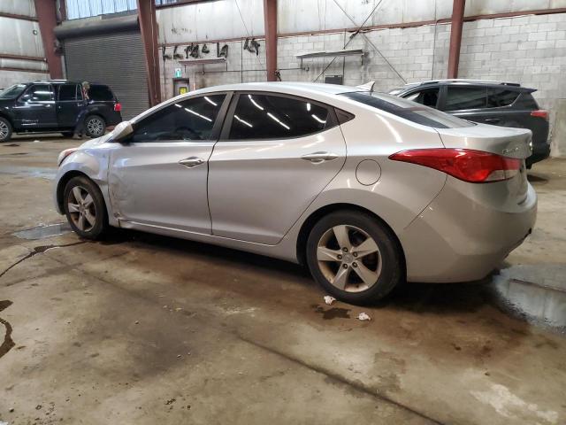 5NPDH4AE0BH011095 - 2011 HYUNDAI ELANTRA GLS SILVER photo 2