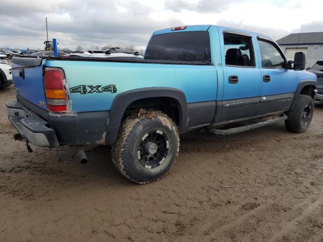 1GTGK13U13F109856 - 2003 GMC SIERRA K1500 HEAVY DUTY BLUE photo 3