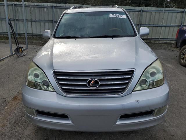 JTJBT20X670142627 - 2007 LEXUS GX 470 SILVER photo 5