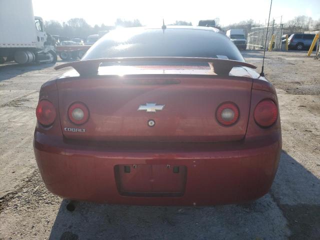 1G1AB1F51A7143273 - 2010 CHEVROLET COBALT LS RED photo 6