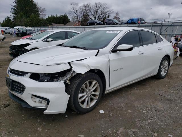 1G1ZE5ST5GF238990 - 2016 CHEVROLET MALIBU LT WHITE photo 1