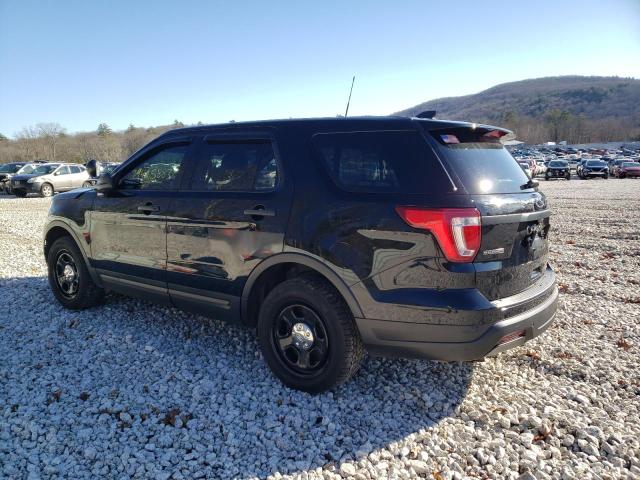 1FM5K8AR1JGB19563 - 2018 FORD EXPLORER POLICE INTERCEPTOR BLACK photo 2