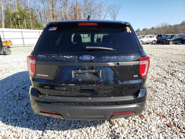 1FM5K8AR1JGB19563 - 2018 FORD EXPLORER POLICE INTERCEPTOR 黑色 照片 6