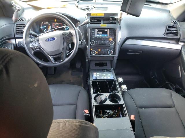 1FM5K8AR1JGB19563 - 2018 FORD EXPLORER POLICE INTERCEPTOR 黑色 照片 8