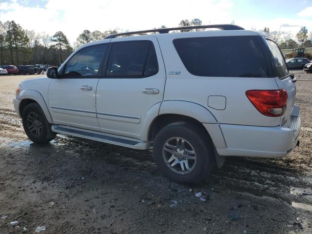 5TDZT34AX7S289849 - 2007 TOYOTA SEQUOIA SR5 WHITE photo 2