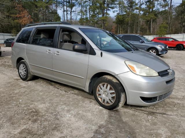 5TDZA23C05S313690 - 2005 TOYOTA SIENNA CE SILVER photo 4