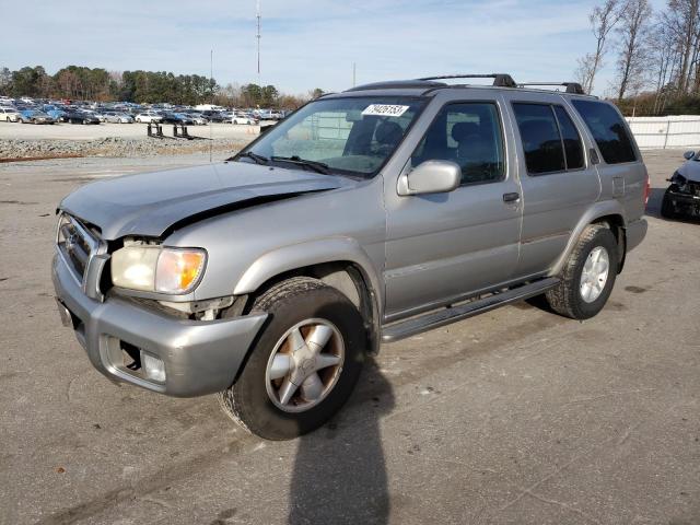 JN8DR09X21W563819 - 2001 NISSAN PATHFINDER LE SILVER photo 1
