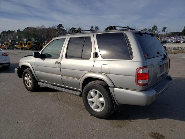 JN8DR09X21W563819 - 2001 NISSAN PATHFINDER LE SILVER photo 2