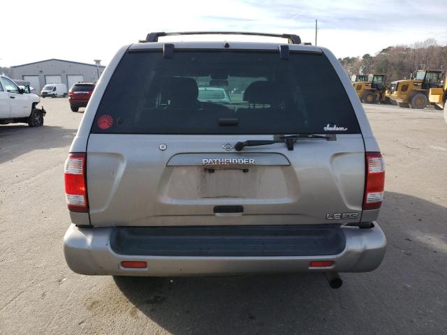 JN8DR09X21W563819 - 2001 NISSAN PATHFINDER LE SILVER photo 6