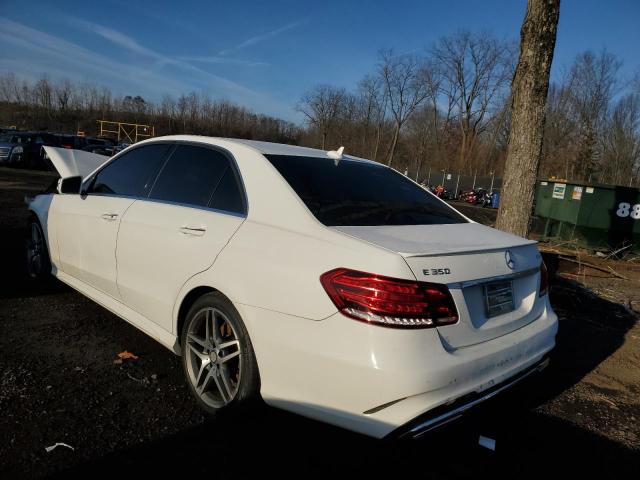 WDDHF8JB3FB123603 - 2015 MERCEDES-BENZ E 350 4MATIC WHITE photo 2