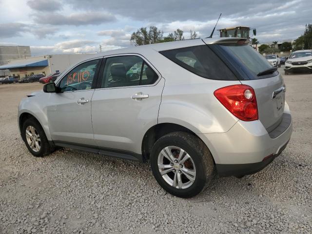 2GNALBEC5B1289191 - 2011 CHEVROLET EQUINOX LS SILVER photo 2