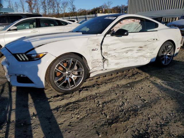 1FA6P8CF1G5214986 - 2016 FORD MUSTANG GT WHITE photo 1