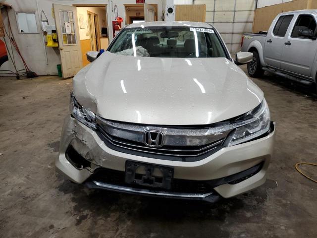 1HGCR2F37HA075401 - 2017 HONDA ACCORD LX TAN photo 5