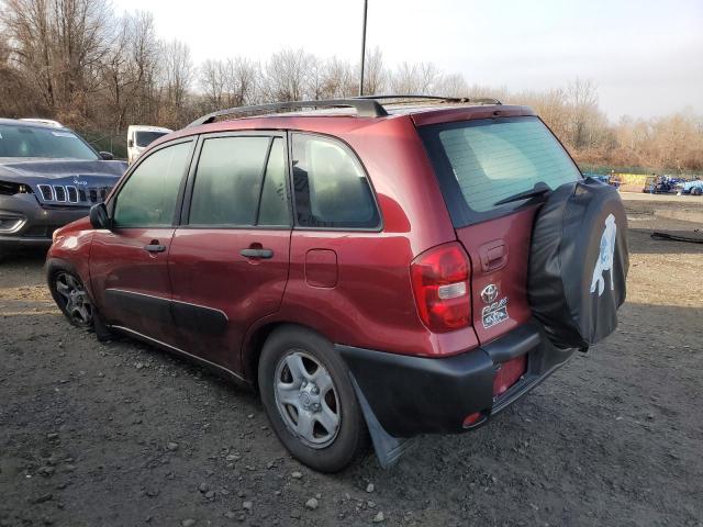 JTEHD20VX40008140 - 2004 TOYOTA RAV4 RED photo 2