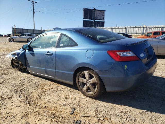 2HGFG12816H575177 - 2006 HONDA CIVIC EX BLUE photo 2