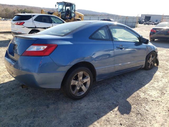 2HGFG12816H575177 - 2006 HONDA CIVIC EX BLUE photo 3