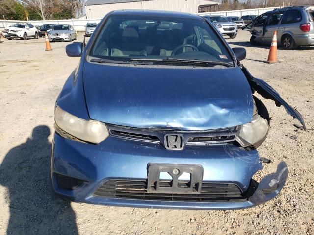 2HGFG12816H575177 - 2006 HONDA CIVIC EX BLUE photo 5