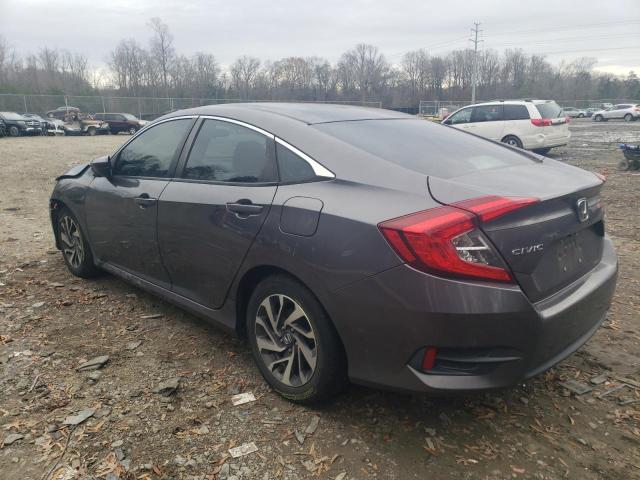 2HGFC2F71GH528087 - 2016 HONDA CIVIC EX GRAY photo 2