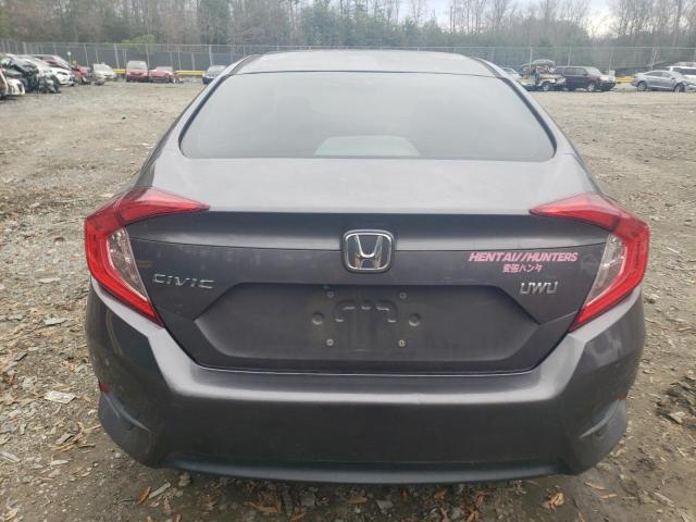 2HGFC2F71GH528087 - 2016 HONDA CIVIC EX GRAY photo 6