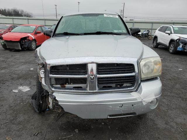 1D7HW42K27S128963 - 2007 DODGE DAKOTA SLT SILVER photo 5