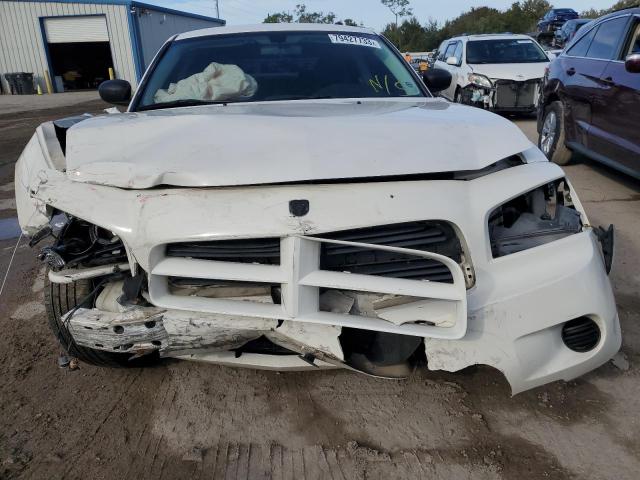 2B3KA43R78H238704 - 2008 DODGE CHARGER AW WHITE photo 5