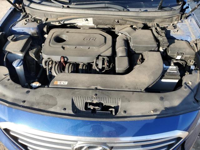 5NPE24AF6FH209670 - 2015 HYUNDAI SONATA SE BLUE photo 11