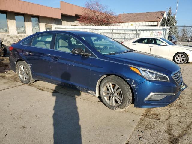 5NPE24AF6FH209670 - 2015 HYUNDAI SONATA SE BLUE photo 4