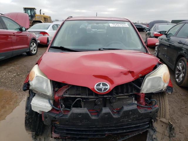 JTKKU10429J039226 - 2009 TOYOTA SCION XD RED photo 5