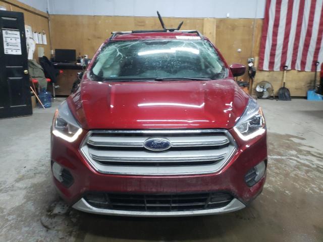 1FMCU9GD3HUE70764 - 2017 FORD ESCAPE SE BURGUNDY photo 5