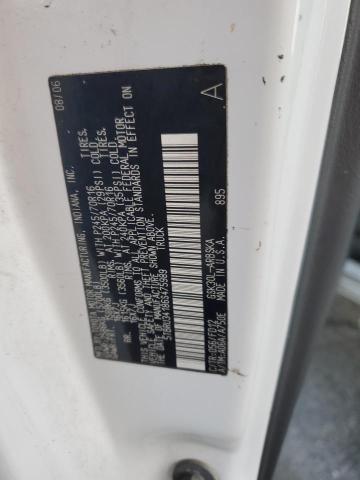 5TBRU34186S475989 - 2006 TOYOTA TUNDRA ACCESS CAB SR5 WHITE photo 12