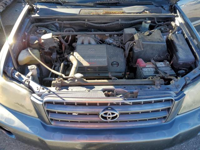 JTEGF21A730092353 - 2003 TOYOTA HIGHLANDER LIMITED BLUE photo 11