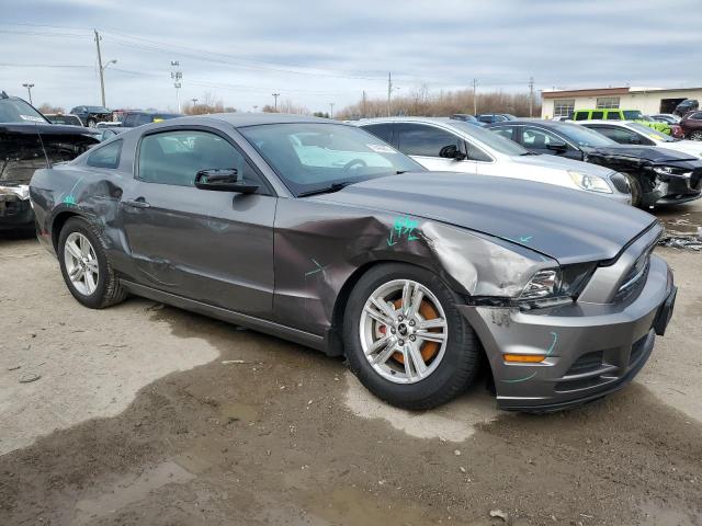 1ZVBP8AM7E5254008 - 2014 FORD MUSTANG GRAY photo 4