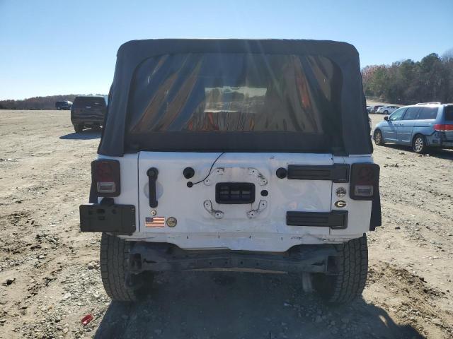 1C4AJWAG7FL715042 - 2015 JEEP WRANGLER SPORT WHITE photo 6