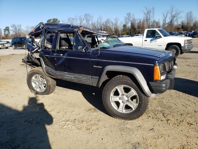 1J4FJ78S4TL221278 - 1996 JEEP CHEROKEE COUNTRY BLUE photo 4