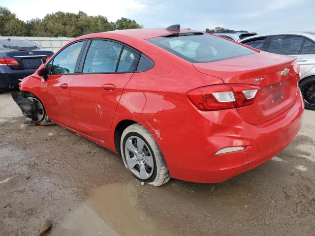 1G1BC5SM8H7153122 - 2017 CHEVROLET CRUZE LS RED photo 2