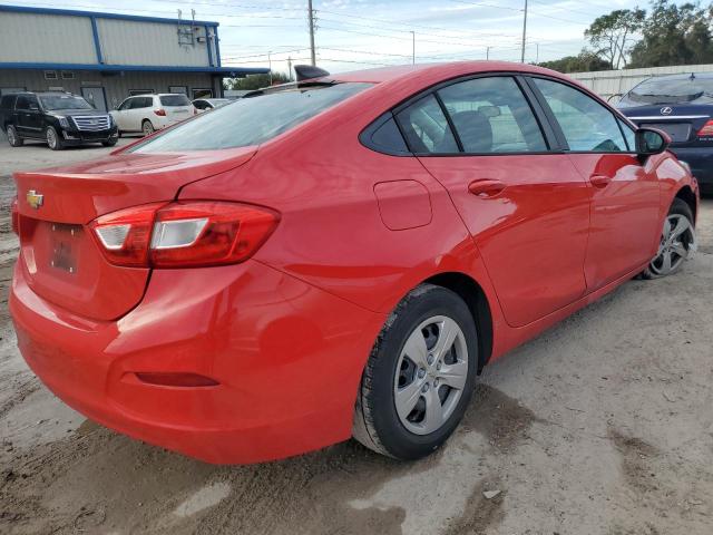 1G1BC5SM8H7153122 - 2017 CHEVROLET CRUZE LS RED photo 3