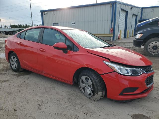 1G1BC5SM8H7153122 - 2017 CHEVROLET CRUZE LS RED photo 4