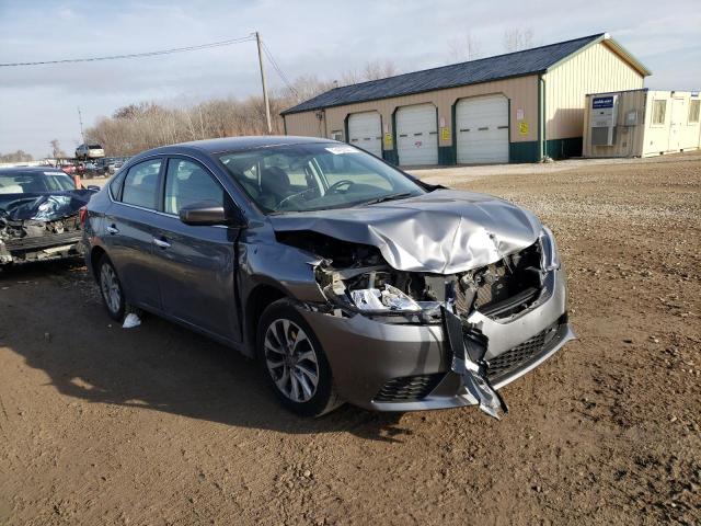 3N1AB7AP3KY355811 - 2019 NISSAN SENTRA S SILVER photo 4