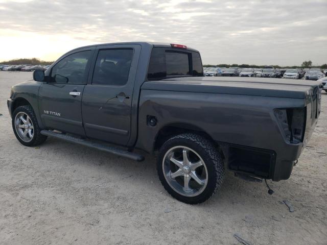 1N6BA07A65N574422 - 2005 NISSAN TITAN XE GRAY photo 2