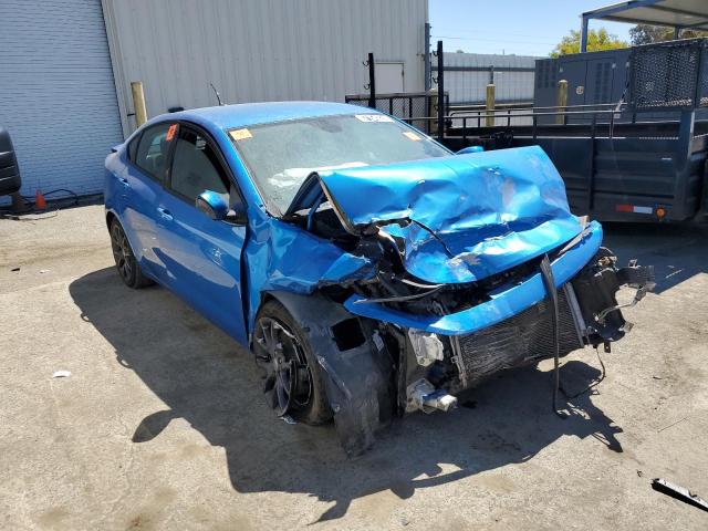 1C3CDFAA8GD606665 - 2016 DODGE DART SE BLUE photo 4