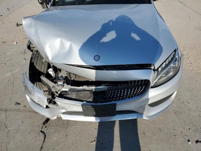 55SWF4JB0FU045142 - 2015 MERCEDES-BENZ C 300 SILVER photo 11