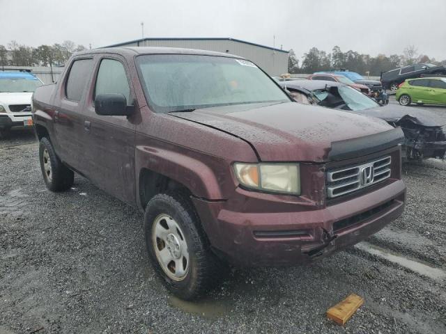 2HJYK16238H531627 - 2008 HONDA RIDGELINE RT BURGUNDY photo 4